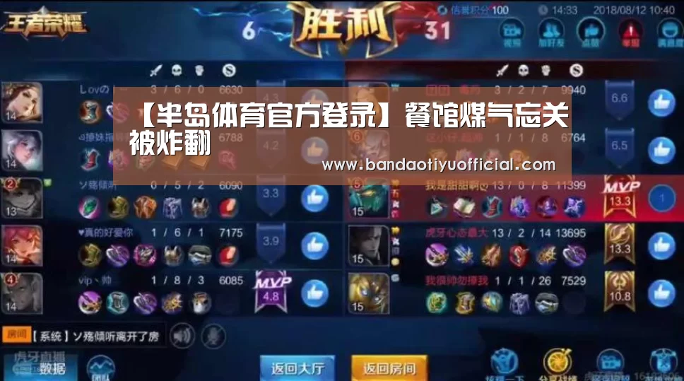 【半岛体育官方登录】餐馆煤气忘关被炸翻(图3) 半岛体育官方登录官网